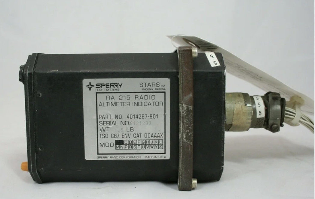 BTSTC ARINC 600 Mount 28 VDC Авиационный альтиметр 2,5 фунта Вес 1 фута Разрешение
